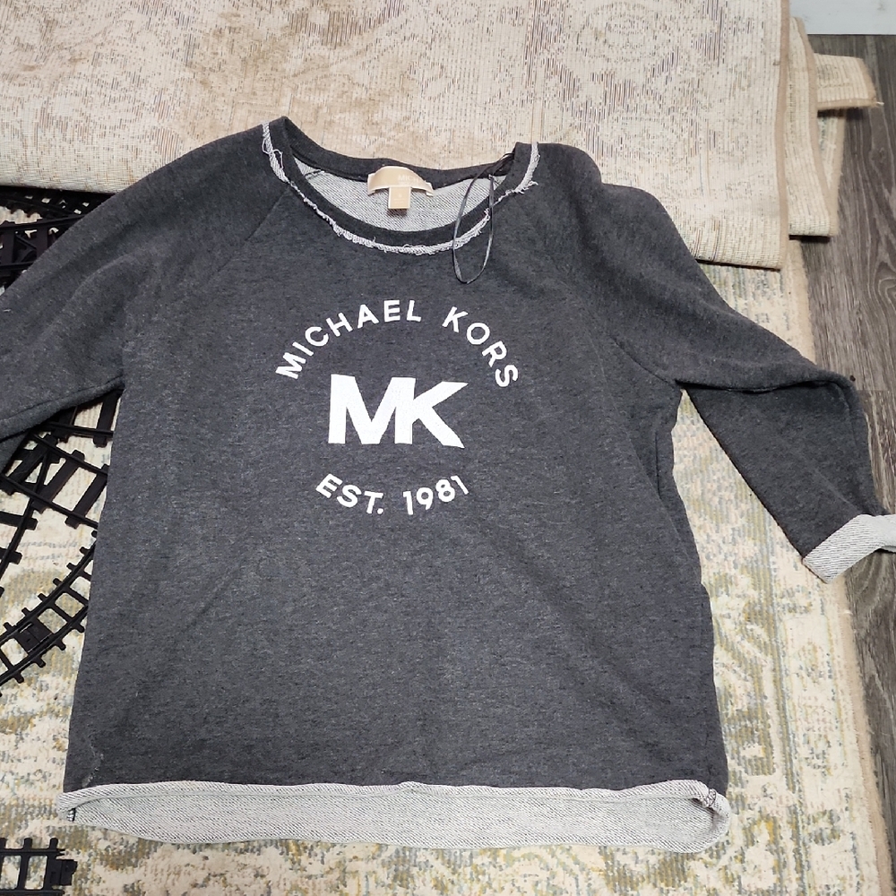 Michael Kors Charcoal Sweatshirt